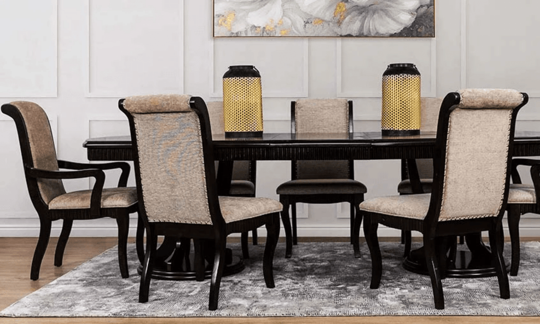 CREATE A SOPHISTICATED DINING ROOM WITH THE SORRENTO DINING SET