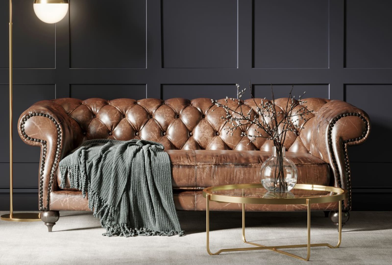 How to keep your leather sofa warm in winter