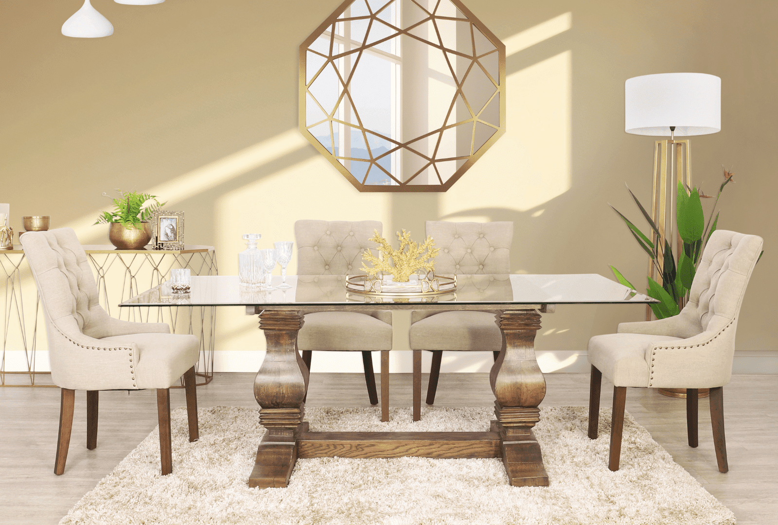 Why a Rectangle Glass Dining Table Set is a Great Investment for Your Home