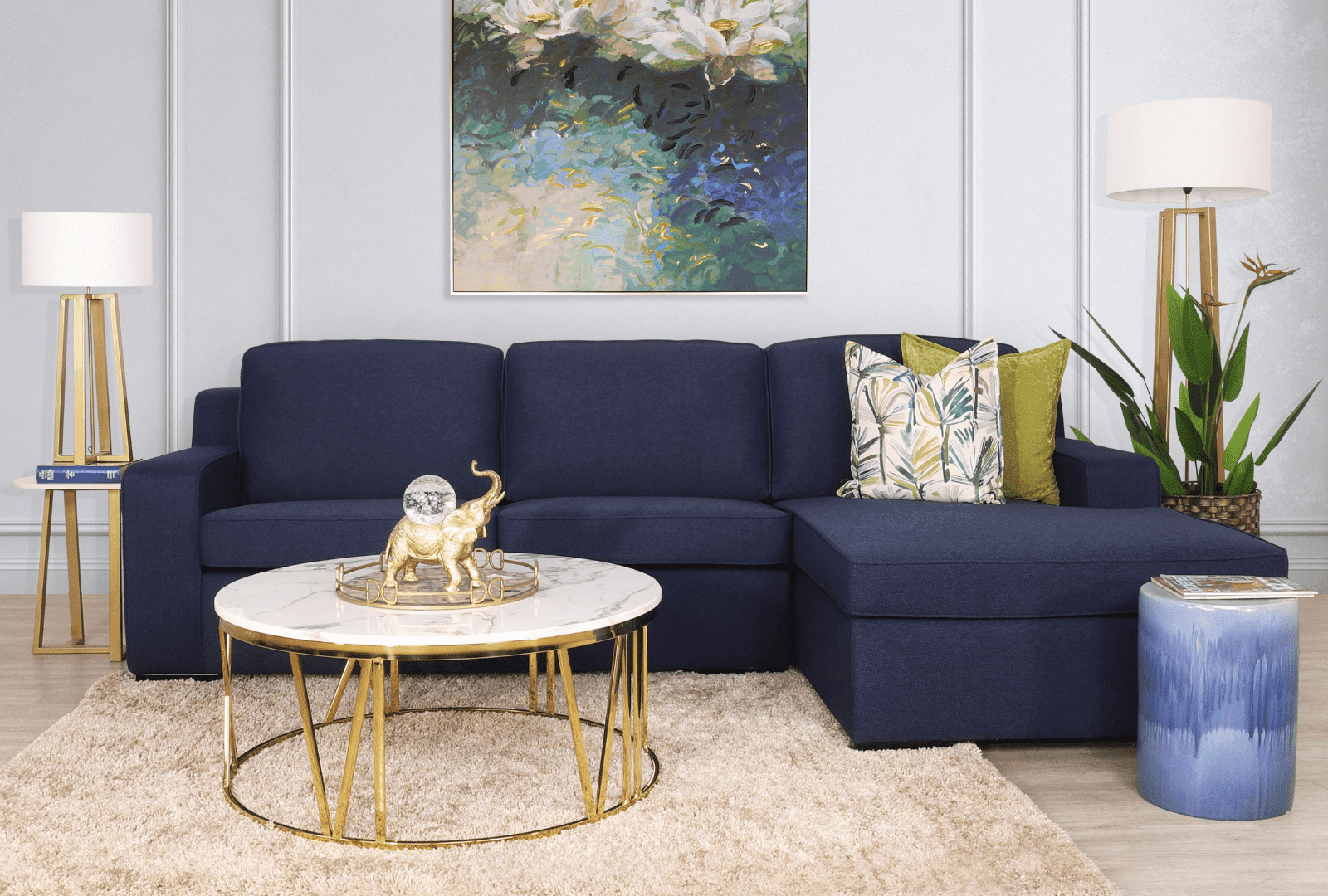 The Versatility of a Navy Blue Couch: A Timeless Choice for Any Home