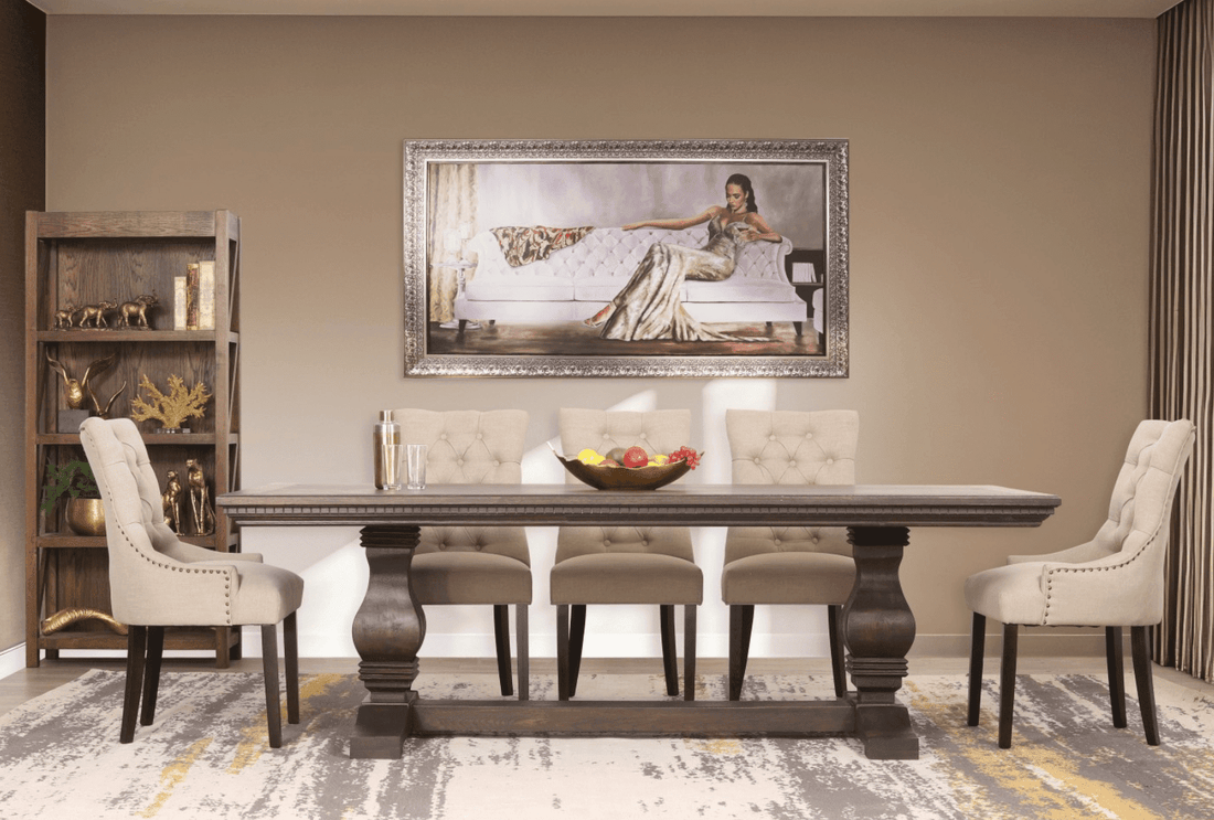 Dine In Luxury: Shop the Belmont & Duchess 8-Seater Dining Table Set!