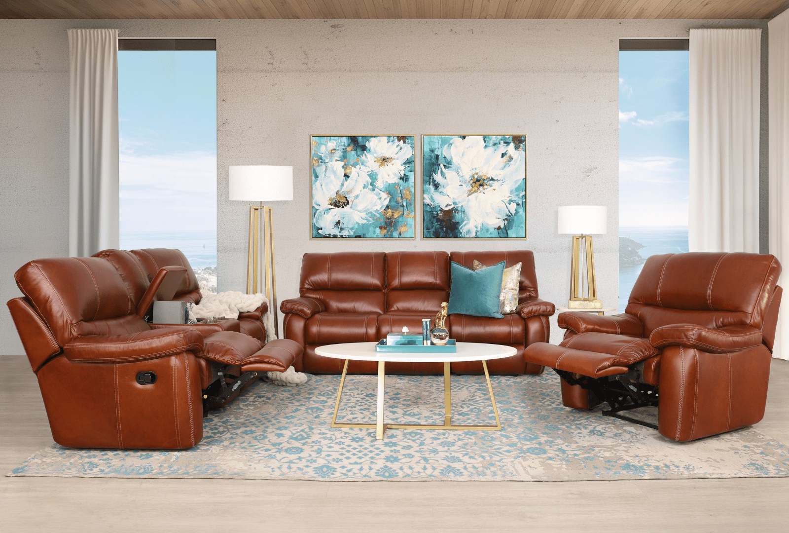 Unveiling Elegance: The Senora Leather Home Theatre Recliner Sofa Suite – A Canvas of Comfort and Creative Design