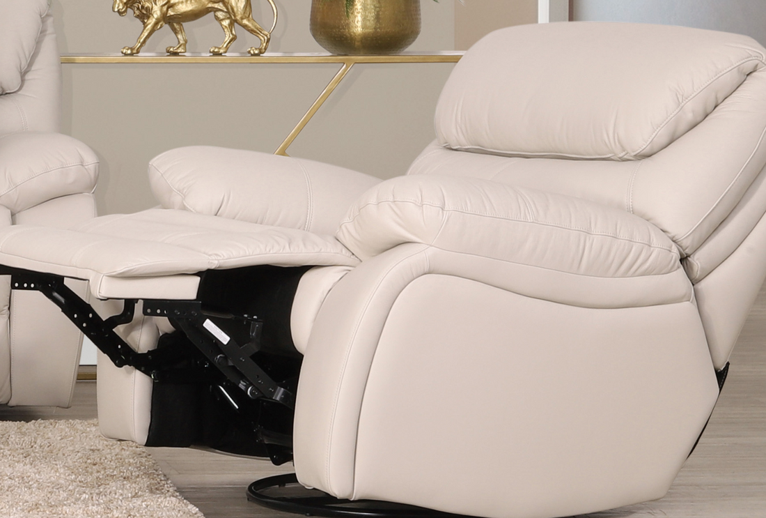 Redefine Your Relaxation with the Kuta Swivel Recliner Armchair