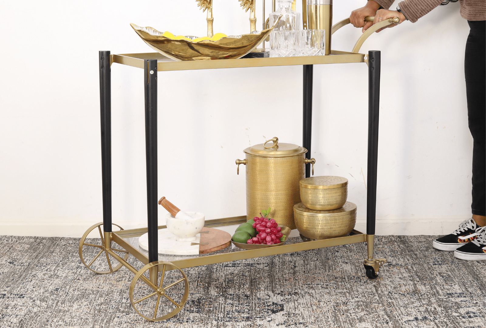 Bar Trolleys: Entertain in Style and Functionality