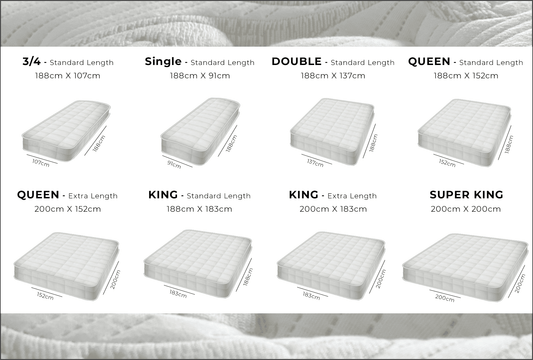 Sleeping Bliss: A Helpful Guide to Understanding Mattress Sizes So You Can Find the Perfect Fit For Your Space