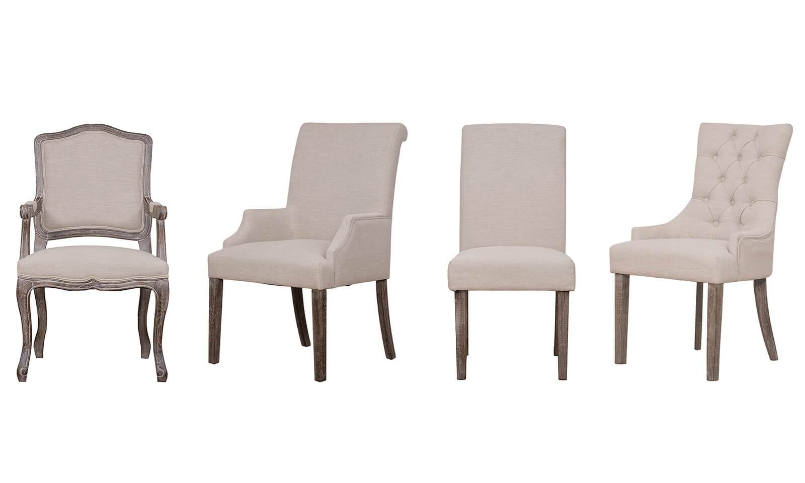 Restoration hardware store dining chairs leather