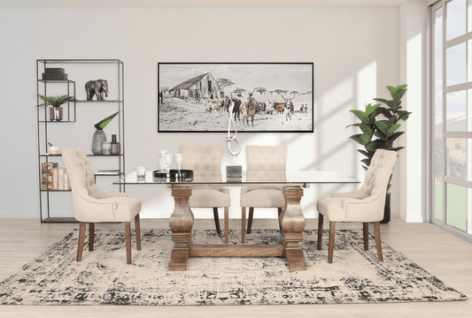 Top 10 Design Benefits of Glass Dining Room Tables and Chairs