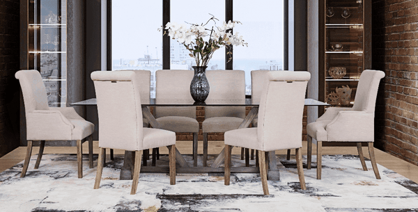 Leather gallery dining room suites hotsell