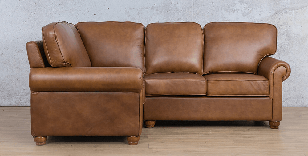 Salisbury Leather L-Sectional Couch