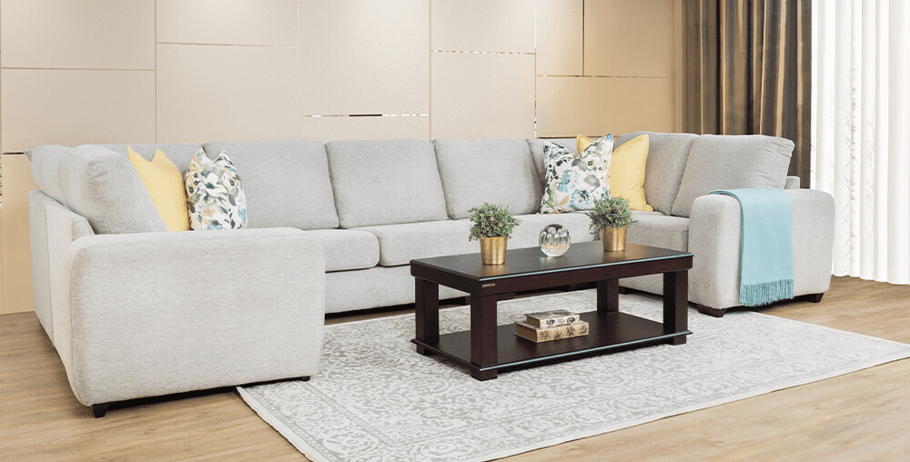 Stanford Fabric U-Sofa