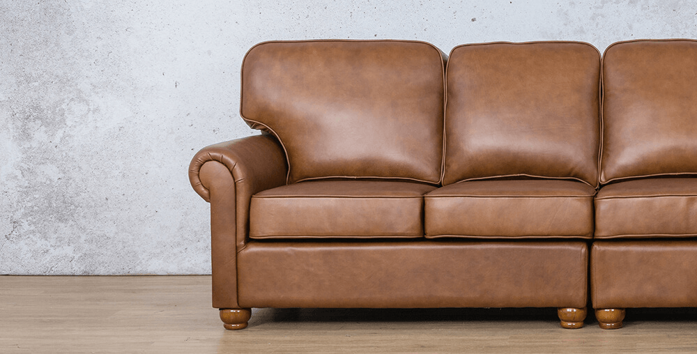 Salisbury Custom Leather Couch