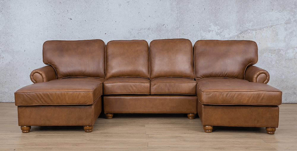 Salisbury Leather Sofa U-Chaise