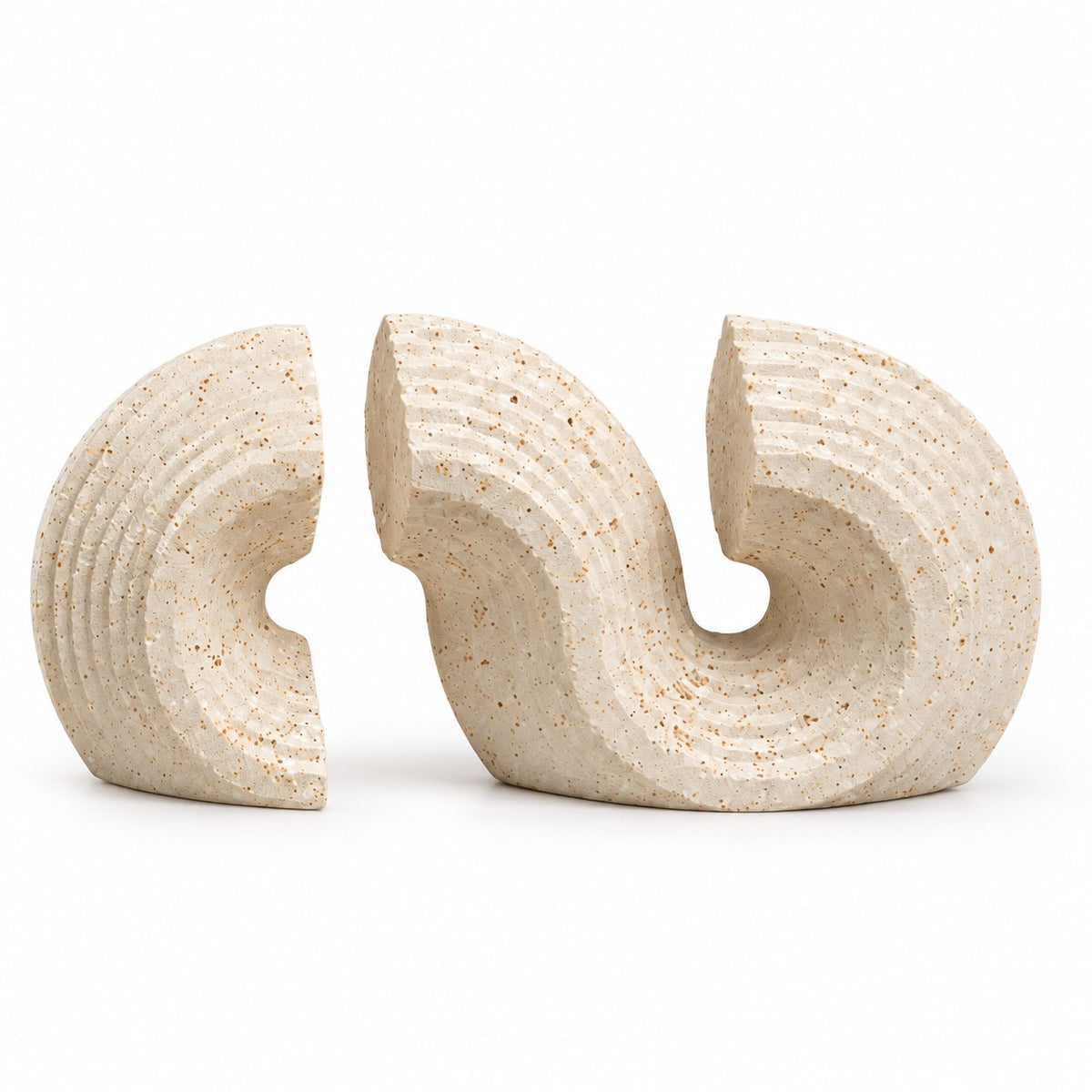 Coralline Sculptural Bookends