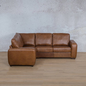 Stanford Leather L-Sectional 4 Seater - LHF Leather Sectional Leather Gallery 