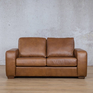 Stanford 2 Seater Leather Sofa - Czar Pecan - Black Friday Sale Leather Sofa Leather Gallery Czar Pecan 