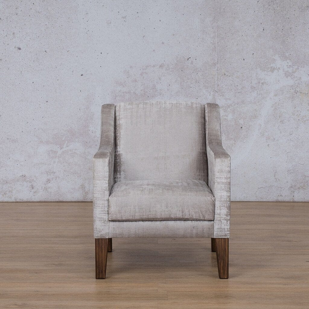 Julia Fabric Armchair - Hazey Grey - Available on Special Order Plan Only Fabric Armchair Leather Gallery 