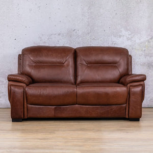 San Lorenze 2 Seater Leather Sofa Leather Sofa Leather Gallery Royal Cognac 