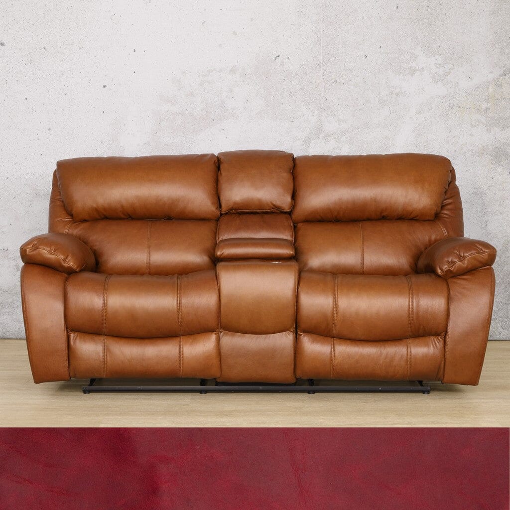 Kuta 2 Seater Home Theatre Leather Recliner Leather Recliner Leather Gallery Royal Ruby 