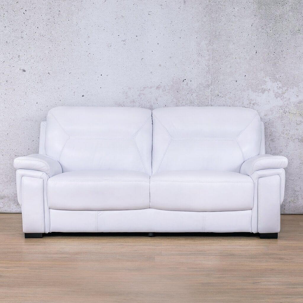 San Lorenze 3+2+1 Leather Sofa Suite Leather Sofa Leather Gallery Czar White 