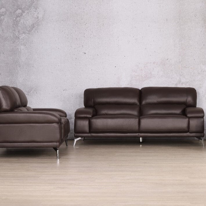 Adaline 3+2 Leather Sofa Suite - Available on Special Order Plan Only Leather Sofa Leather Gallery 