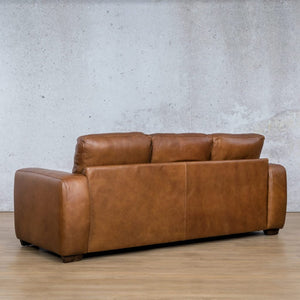 Stanford 3 Seater Leather Sofa - Czar Pecan - Black Friday Sale Leather Sofa Leather Gallery 