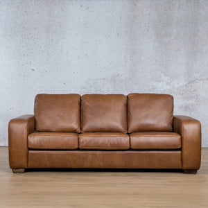 Stanford 3+2+1 Leather Sofa Suite - Available on Special Order Plan Only Leather Sofa Leather Gallery Czar Pecan 