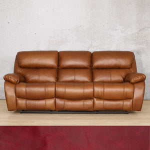 Kuta 3+2+1 Leather Recliner Home Theatre Suite Leather Recliner Leather Gallery Royal Ruby 
