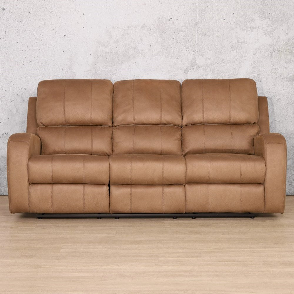 Orlando 3 Seater Fabric Recliner Couch