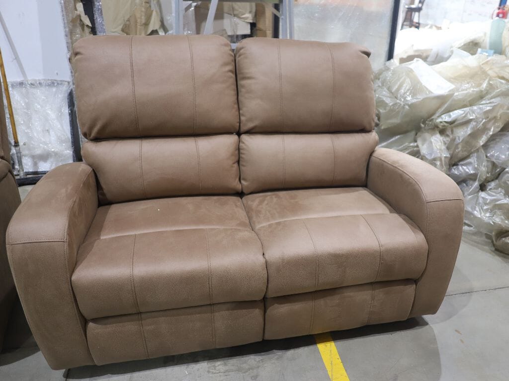 Orlando Fabric 2 Seater Recliner Leather Gallery 