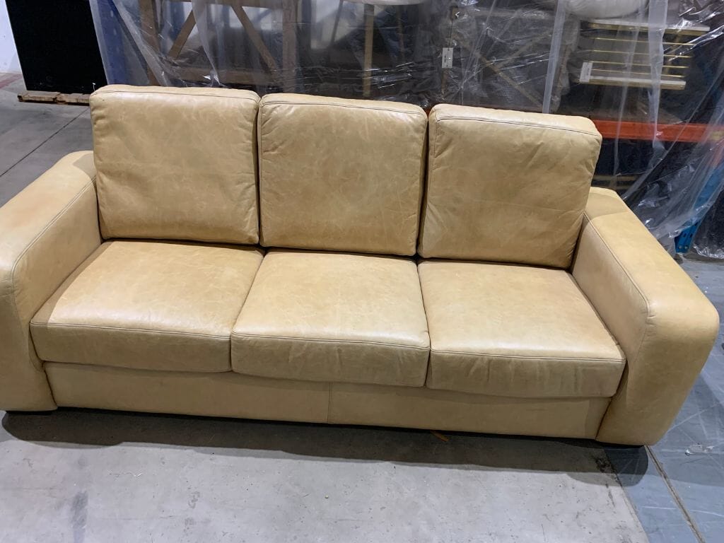 Stanford Leather 3 Seater Royal Hazelnut Leather Gallery 