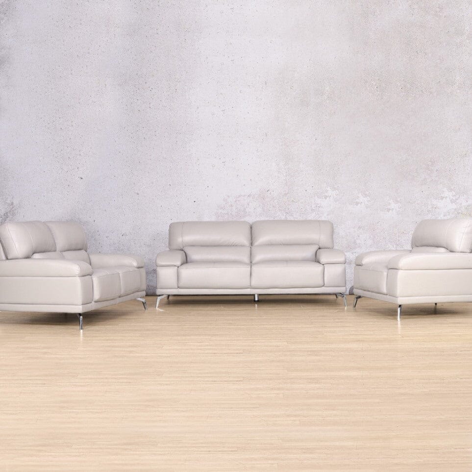 Adaline 3+2+1 Leather Sofa Suite - Available on Special Order Plan Only Leather Sofa Leather Gallery 