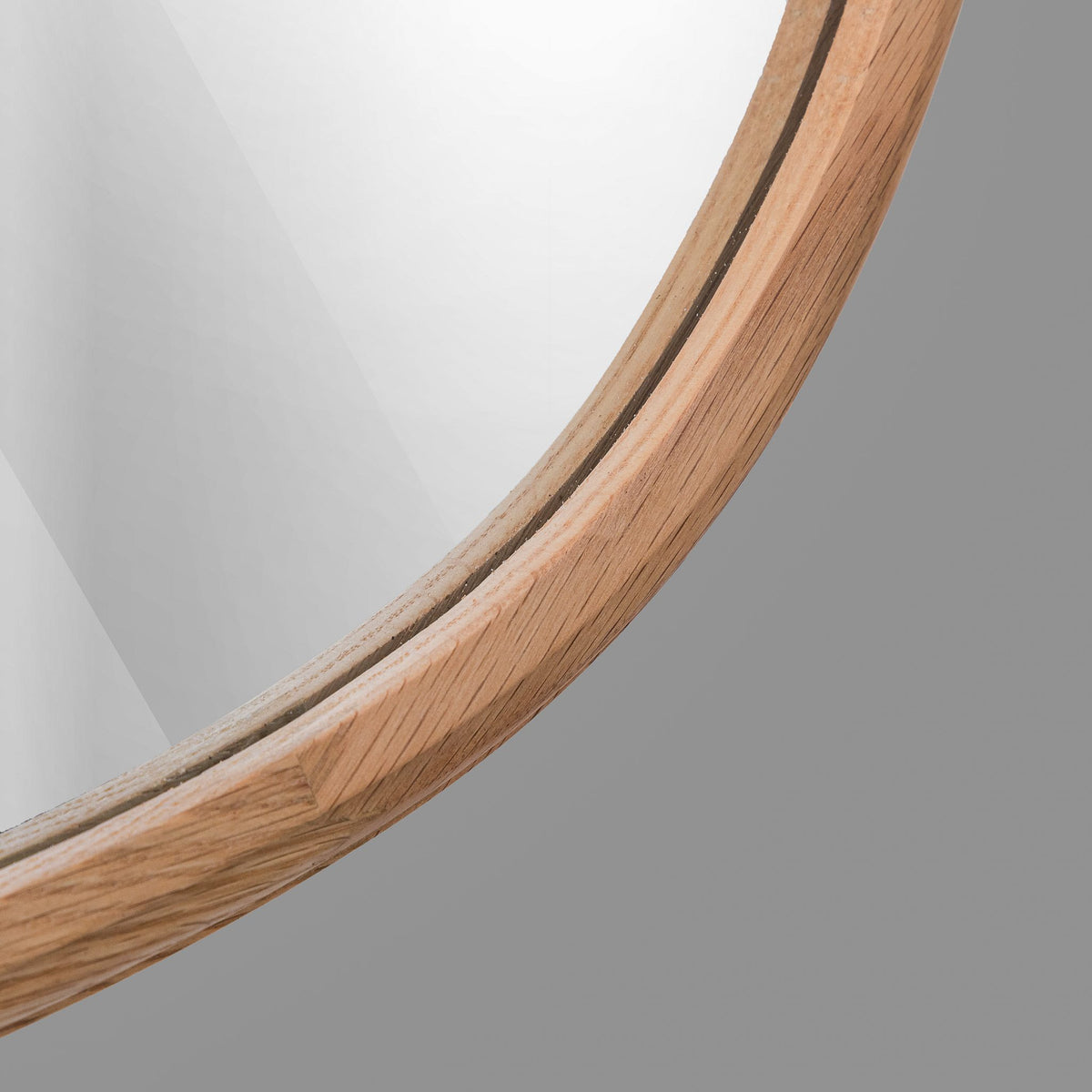 Aveline Mirror - Large - Natural Oak