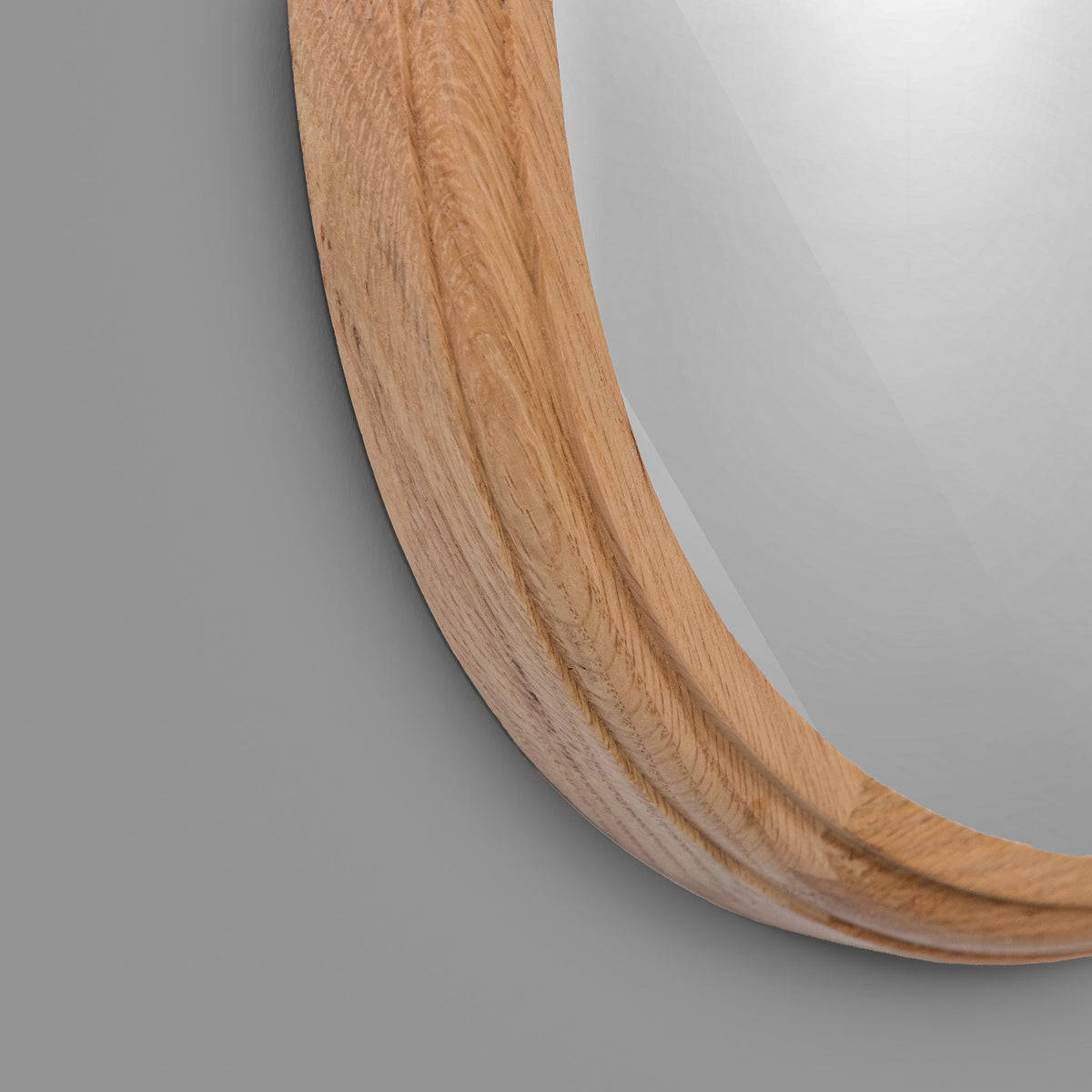 Aveline Mirror - Large - Natural Oak