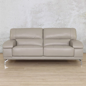 Adaline 3+2+1 Leather Sofa Suite Leather Sofa Leather Gallery Grey 