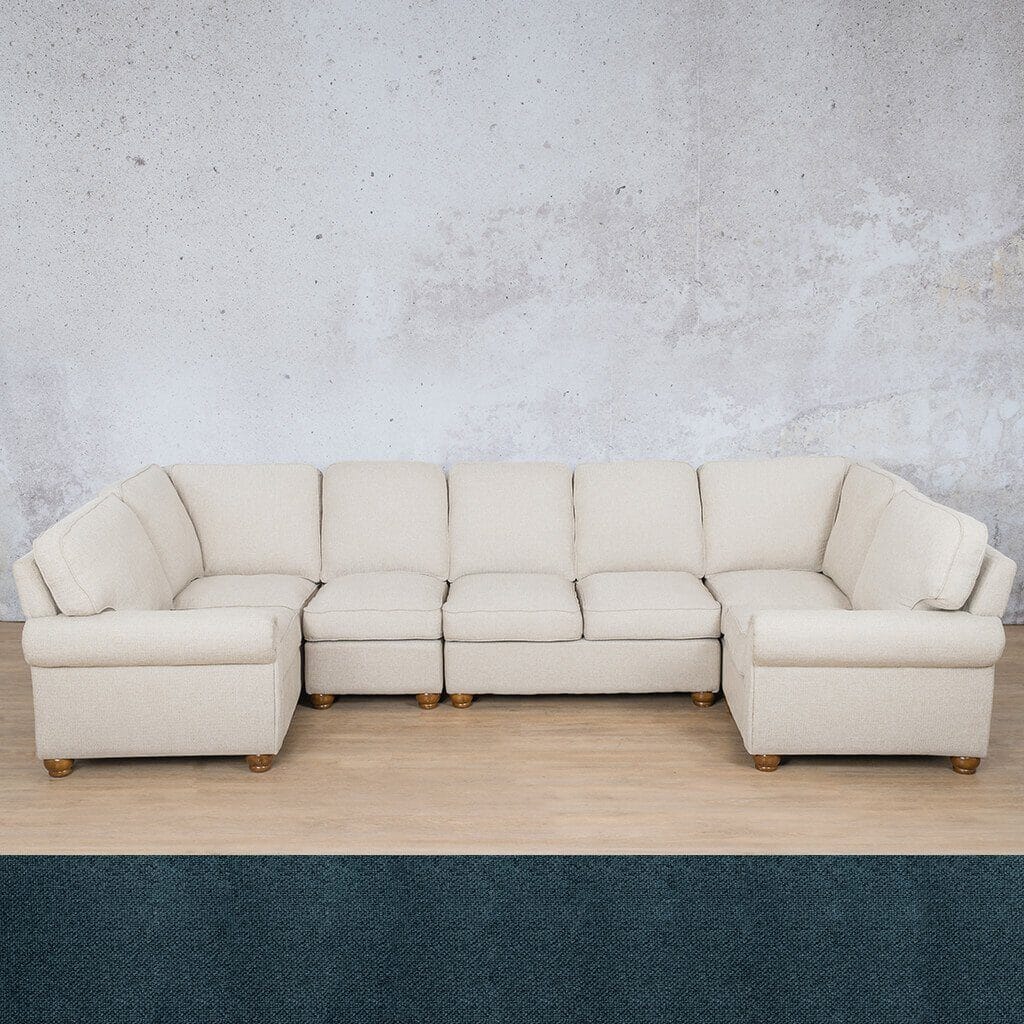 Salisbury Fabric Modular U-Sofa Sectional Sofa Fabric Sectional Leather Gallery 