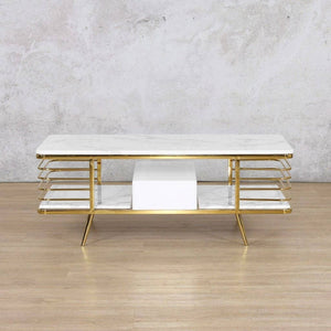 Alba Coffee Table Gold Coffee Table Leather Gallery 