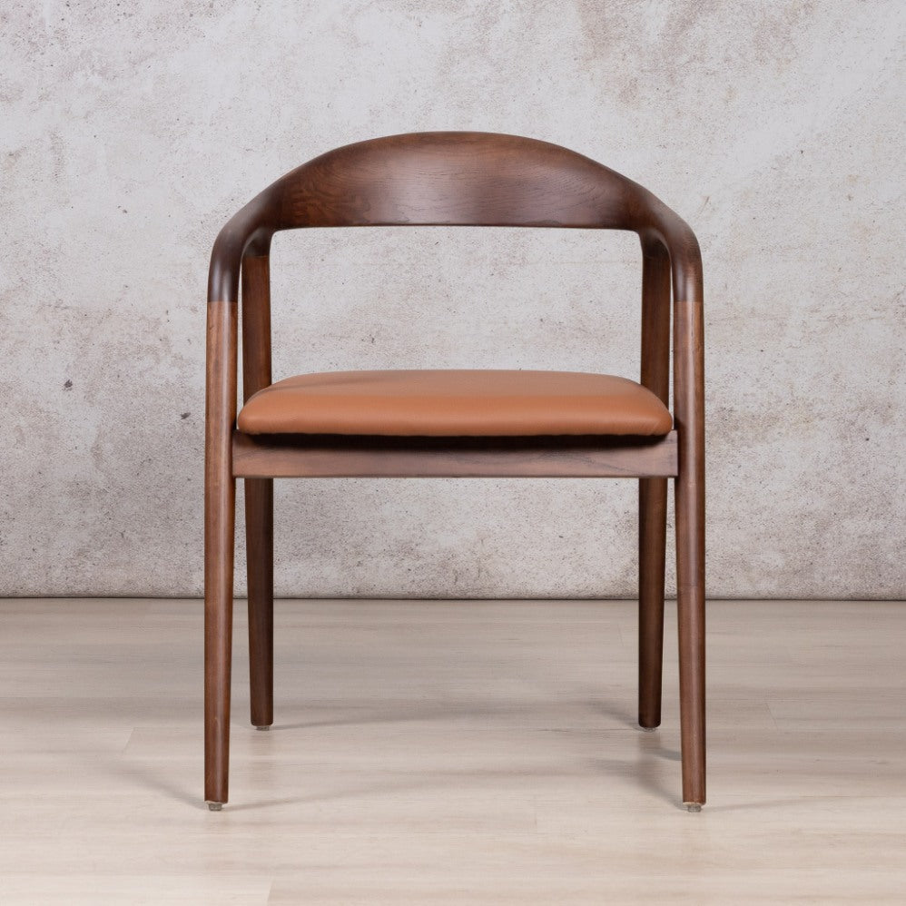 Alden Walnut Dining Chair | Leather Dining Chairs, carver dining chairs,  modern dining chairs, dining chairs  