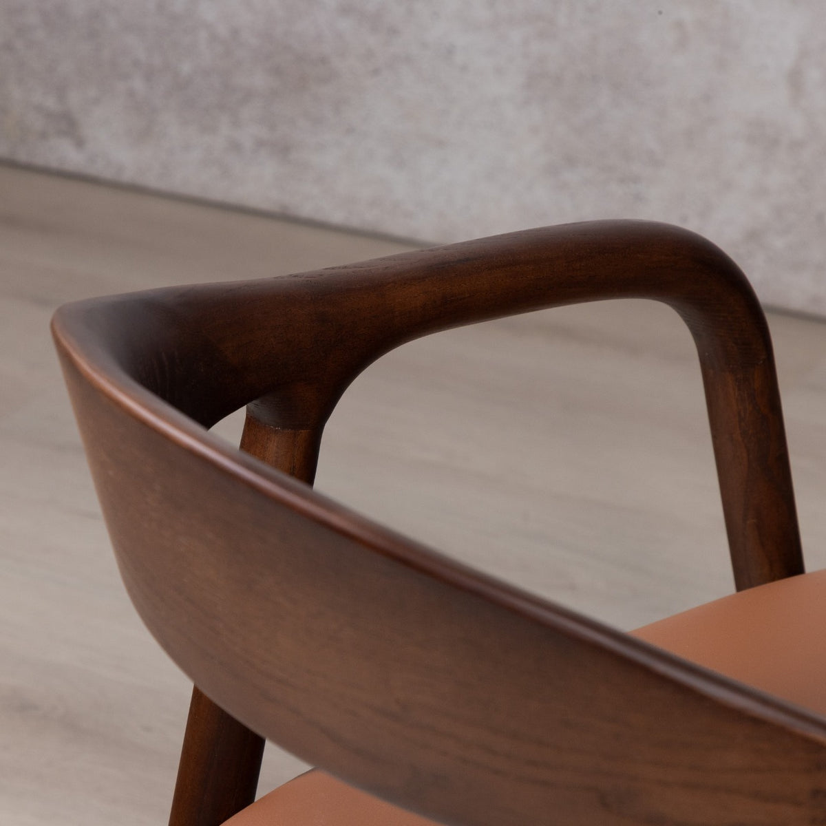 Alden Walnut Dining Chair | Leather Dining Chairs, carver dining chairs,  modern dining chairs, dining chairs  