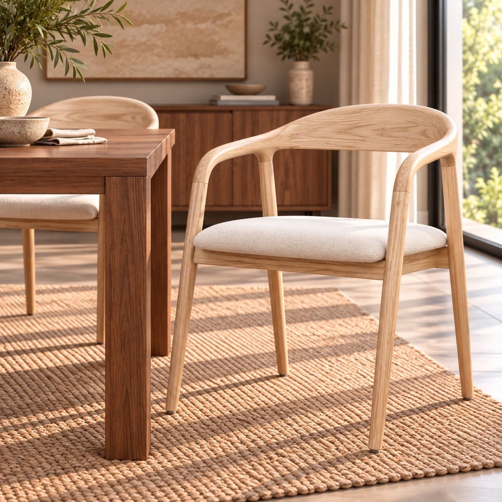 dining chair, wooden dining chairs, carver dining chairs natural