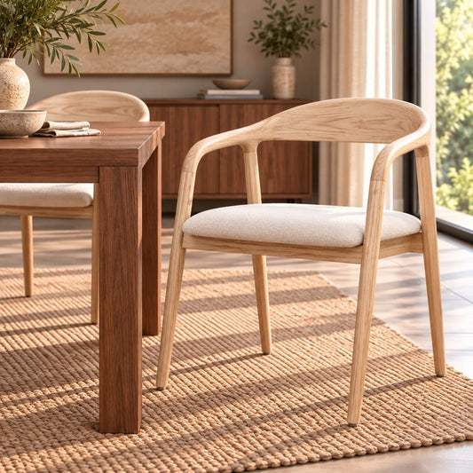 dining chair, wooden dining chairs, carver dining chairs natural