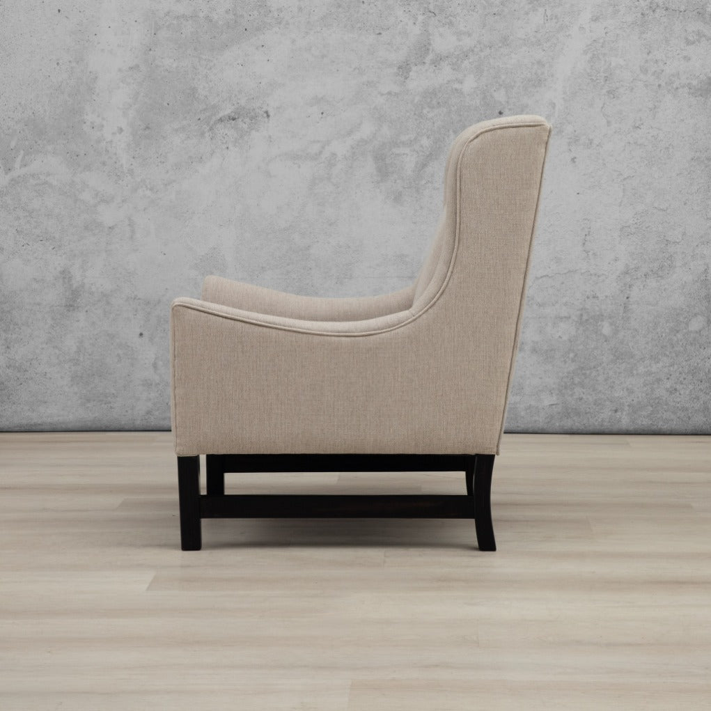 Amelia Armchair Fabric Occasional Chair - Cashew | Leather Gallery  