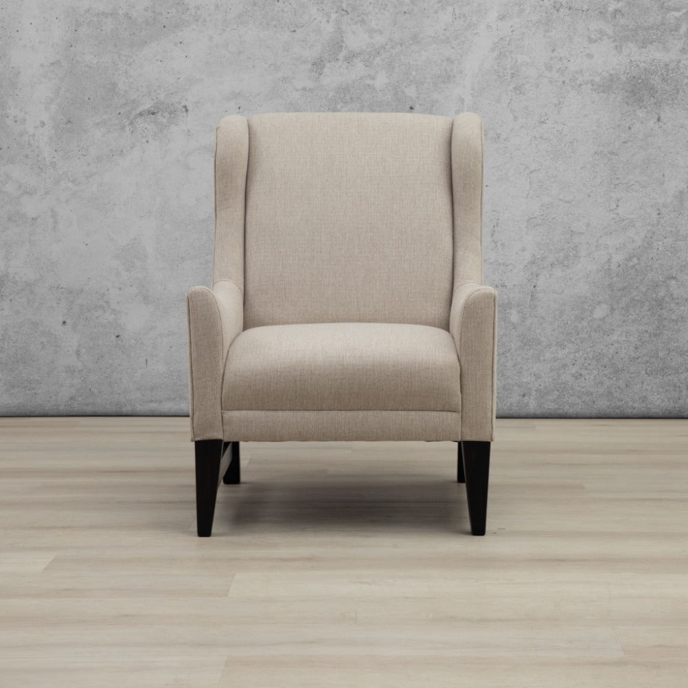 Amelia Armchair Fabric Occasional Chair - Cashew | Leather Gallery  