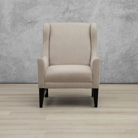 Amelia Armchair Fabric Occasional Chair - Cashew | Leather Gallery  