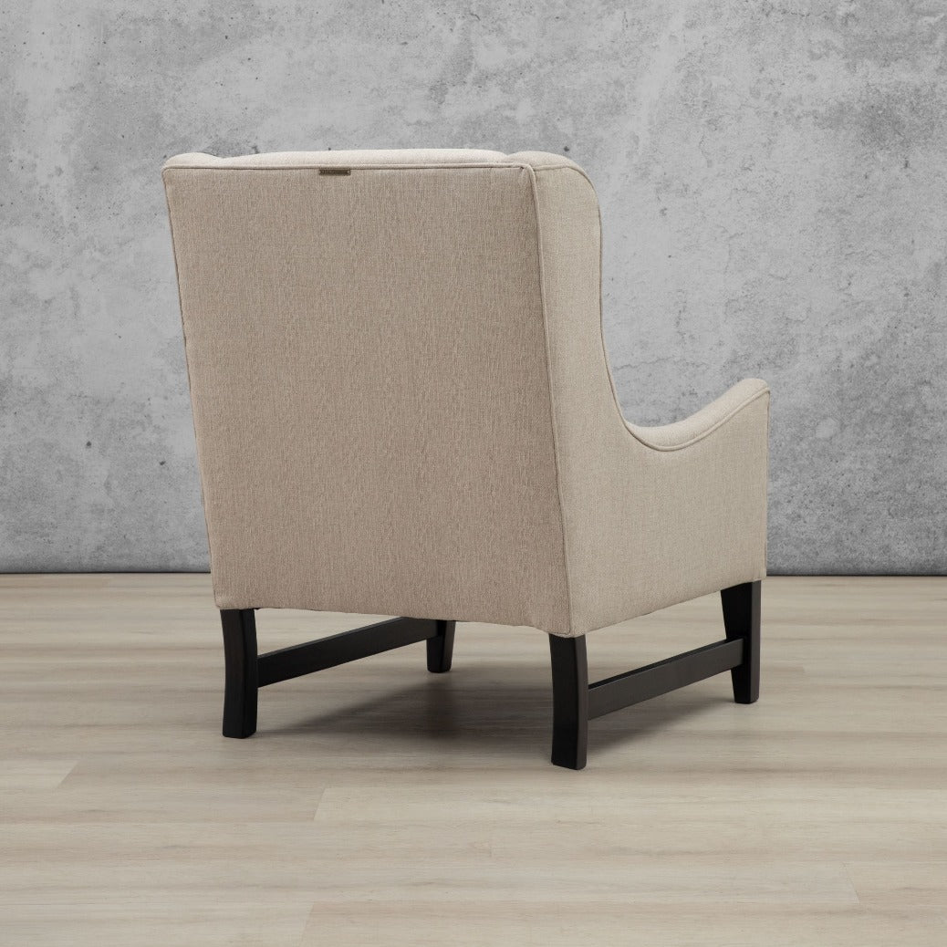 Amelia Armchair Fabric Occasional Chair - Cashew | Leather Gallery  