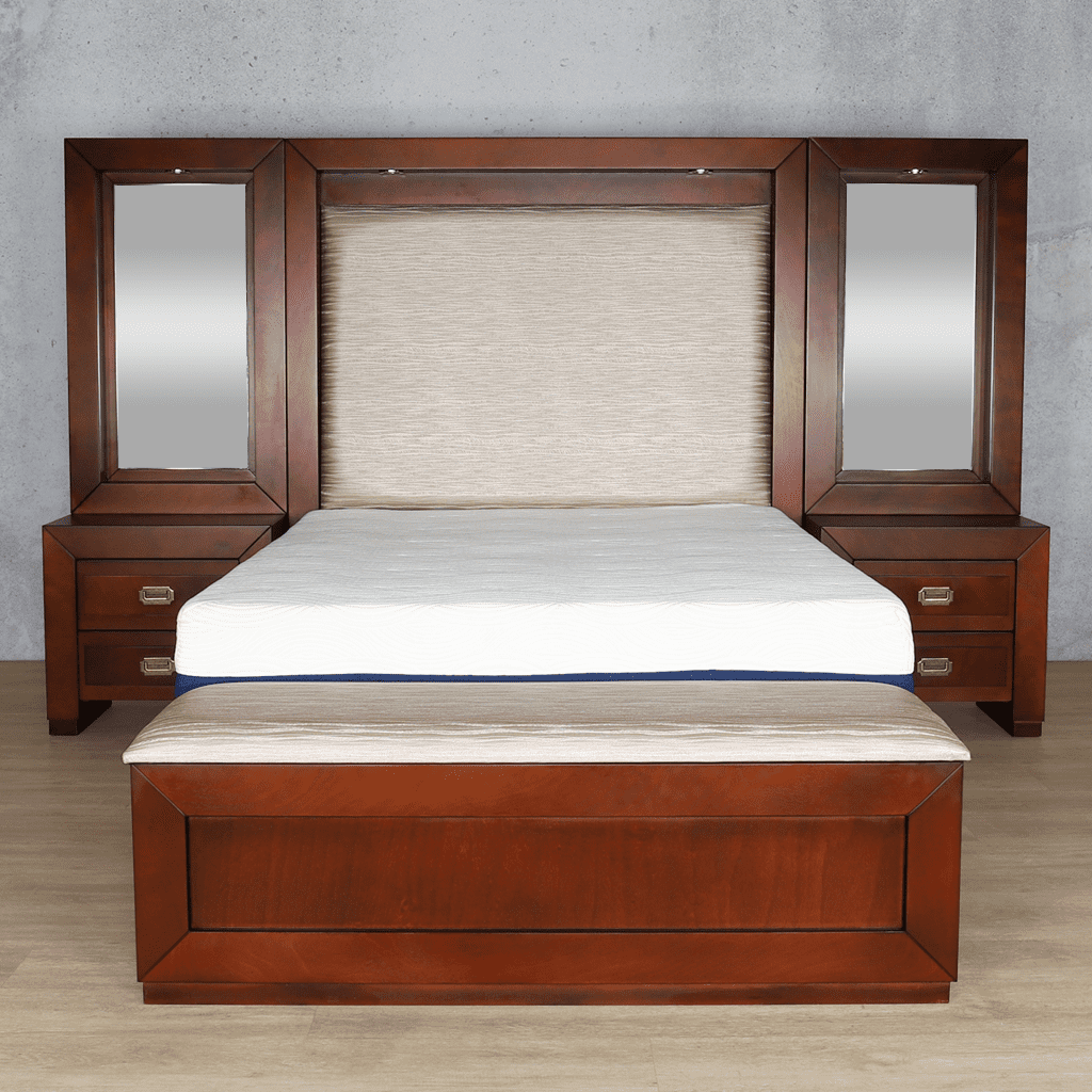 Amy 3 Piece Bedroom Set Bedroom Set Leather Gallery Queen 