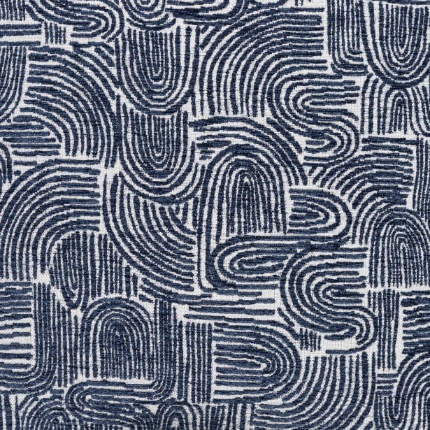 Arc Nautical Blue Cushion | Leather Gallery