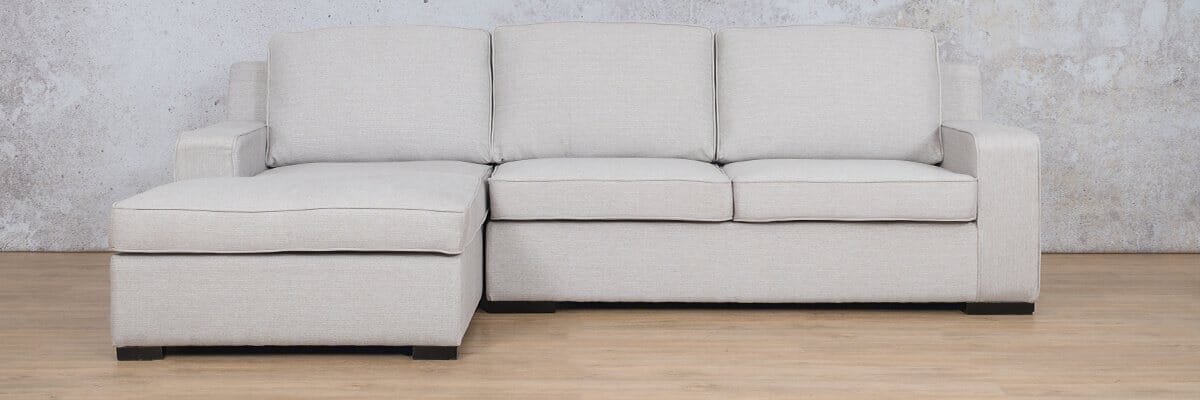 Rome Fabric Sofa Chaise Sectional - LHF Fabric Corner Suite Leather Gallery 