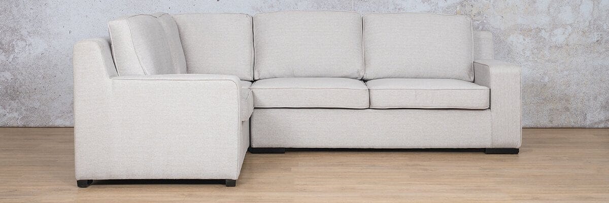 Rome Fabric L-Sectional 4 Seater LHF - Available on Special Order Plan Only Fabric Corner Suite Leather Gallery 