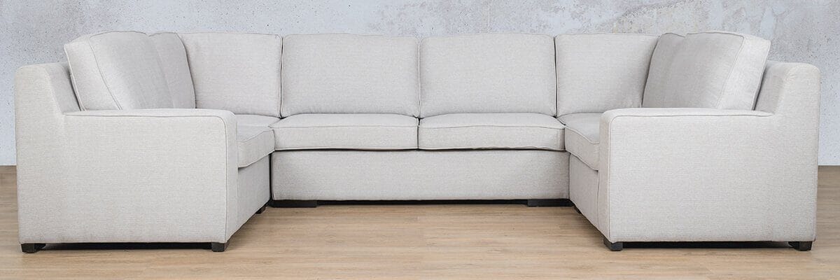 Rome Fabric U-Sofa Sectional Fabric Corner Suite Leather Gallery 