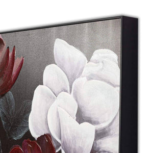 Burgundy Blooms II - 1000 x 1000 Painting Leather Gallery 